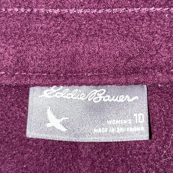 Eddie Bauer fleece lined cargo pants sz 10 NWOT - Picture 6 of 8